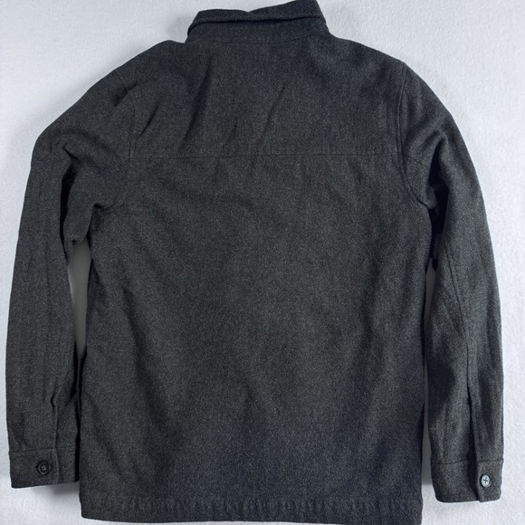 Travis‎ Mathew Shacket Men's Small Gray Flap Pockets Lined Golf Jacket Flannel - Picture 9 of 9